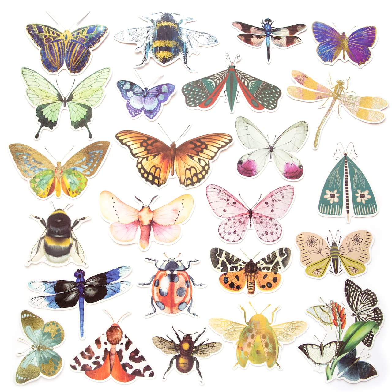 12 Pack: Things with Wings Die Cut Stickers by Recollections™